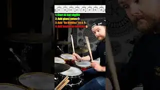 Quick drum lesson of Rosanna shuffle | Drum groove lessons 