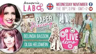 STAMPERIA LAB - Paper Piecing