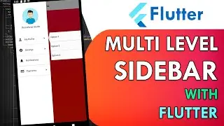 Flutter Multi Level Sidebar Navigation Drawer | Flutter UI Design Tutorial