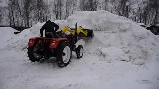 Фотон ТЕ 440 без кабины с погрузчиком и ковшом