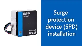 Surge protection device (SPD) installation