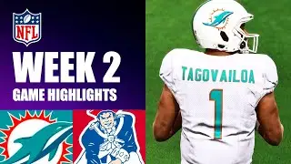 Dolphins vs. Patriots Week 2 | Madden 24 Simulation Highlights