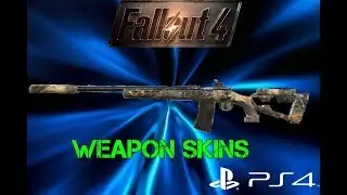THE BEST WEAPON SKIN MOD SO FAR (FALLOUT 4 PS4 MODS) ep 2