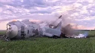 30.05.17 Крушение самолета АН-26 с курсантами в Балашове