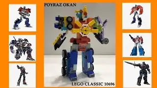 Lego Classic 10696 Tuğlaları İle Optimus Prime Nasıl Yapılır? | 10696 Lego Classic Ideas
