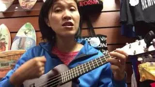 Beginner ukulele tutorial for You are My Sunshine