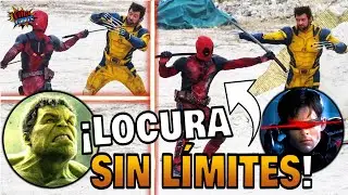 WOLVERINE Y DEADPOOL VS HULK Y CÍCLOPE, LOS ENFRENTAMIENTOS MÁS ABSURDOS FILTRADOS ¿ES EN SERIO?