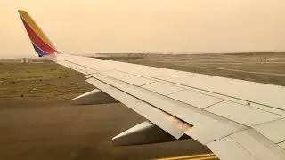 Southwest Boeing 737-700 | Smoky Takeoff from Oakland (OAK)