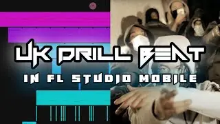 Making Slide DRILL BEAT In Fl Studio Mobile!