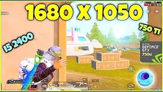 Clutches in 1680 x 1050 Resolution | i5 2400 + 750 ti | Gameloop 90 FPS | Pubg Emulator