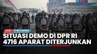 🔴Situasi Terkini Aksi Demonstrasi Mahasiswa & Masyarakat Terkait Revisi UU Pilkada di DPR RI