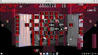 Suffering in Touhou Project 1 Lunatic Difficulty - Part 1 (SEIZURE WARNING)