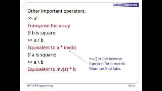 Matlab programming tutorial for beginners