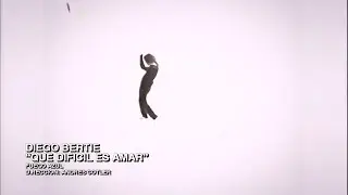 Diego Bertie - Que difícil es amar (videoclip HD - audio calidad FM)