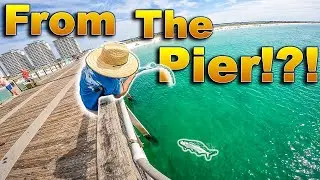 THE BEST Pier Fishing Video EVER CREATED!!! TARPON SHOWDOWN! Navarre Beach Florida