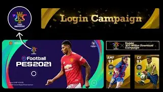 350 MILLION DOWNLOADS × 25TH ANNIVERSARY AND FLAMENGO ANNIVERSARY | HUGE REWARDS | PES 2021 MOBILE