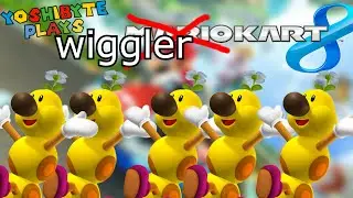 Wiggler player sucks at Mario Kart | Yoshibyte Plays Mario Kart 8