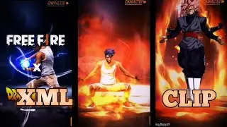 FREE FIRE X DRAGON BALLZ (XML+CLIP) @Srteditzz777
