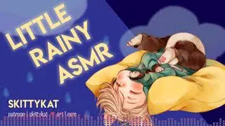 ⛈️ ASMR || Rainy Cuddles with Soft Mommy ~ comfort, headpats, scritchies, rolling thunder