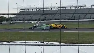 A Spin On A Restart! // 2024 IMSA TireRack.com Battle On The Bricks