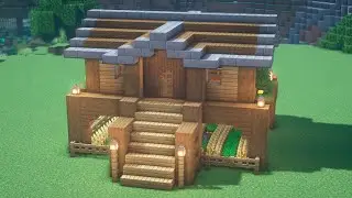 Minecraft: How To Build a Wooden Survival House