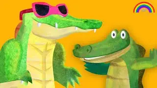 Crocodile Alligator Song | घड़ियाल चालाक जलीय जीव | By Saptrang Poetry