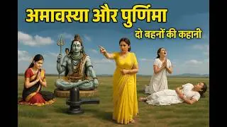 अमावस्या और पूर्णिमा दो बहनों की कहानी | Amavasya Aur Purnima Do Bahno Ki Kahani | Hindi Kahani