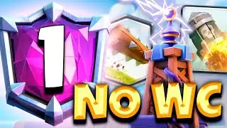 Pushing top ladder with a no win condition deck😱