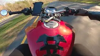 Riding my 2019 Honda CB1000R around Gaithersburg