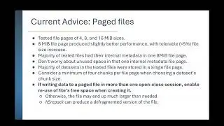 Update on Cloud Optimized HDF5 Files – Dr. Aleksandar Jelenak, The HDF Group - HUG24