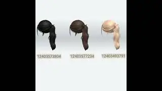 Brookhaven hair Codes 💗😩
