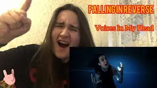 Falling In Reverse - "Voices In My Head"  (реакция\ reaction)