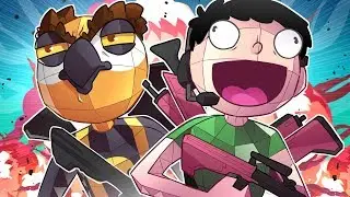 *NEW* NEXT BIG BATTLE ROYALE GAME?! - Totally Accurate Battlegrounds (Funny Moments)