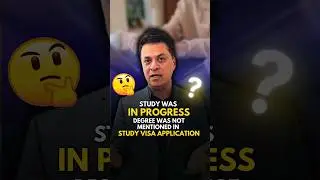 Issue in a PR application if a degree completed later wasnt mentioned in the study visa application?