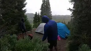 Timelapse @ Olympic NP, High Divide Trail, Heart Lake - 9/1/2019
