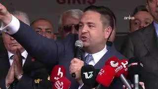 The CHP delegation is making a statement in Afyonkarahisar 