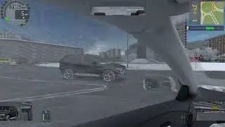 City Car Driving. Работа в такси (Часть 4).