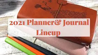 2021 Planner & Journal Line-up | Work, Bullet, Travel, Botanical, etc.