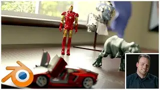 Changing the Focus Point using Defocus Node | Blender 2.82