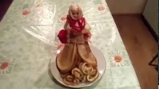 Поделка из блинов своими руками. С МАСЛЕНИЦЕЙ ВАС!!!