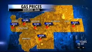 Gas prices dropping ahead of Labor Day weekend