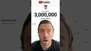 3M subscribers!!! Thank you for being part of this amazing journey with me. You rock!