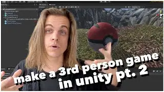 Make a Third Person Game in UNITY Pt. 2 - Importing Models & Trees