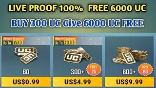 BUY 300 UC GIVE 6000 UC FREE LIVE PROOF 🔥STEP BY STEP EXPLAINED 🔥 NEW UPDATE UC IN PUBG & BGMI
