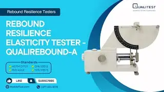 Rebound Resilience Elasticity Tester - QualiRebound-A | WorldofTest.com