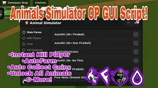 [NEW] Animal Simulator OP GUI Script | Arceus X 3.0 • Fluxus • Delta • Hydrogen