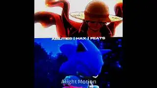 luffy vs sonic