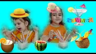 Tasty milk with magic straws | Волшебные трубочки для Молока