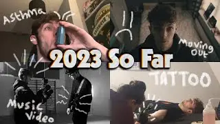 my 2023 so far🎥🏡 turning 22, tattoos, filming a music video & moving