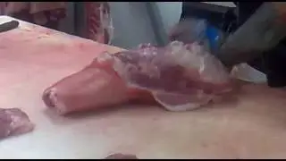 Désossage rapide épaule du porc
